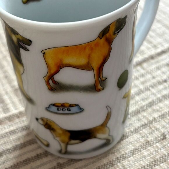 Man's Best Friend Dog Breed Paul Cardew 2010 England Ceramic Tea Cup Mug 10 oz. - Picture 5 of 8